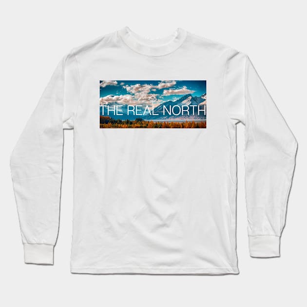 The Real North Canada 2 Long Sleeve T-Shirt by Original Warehouse Deals